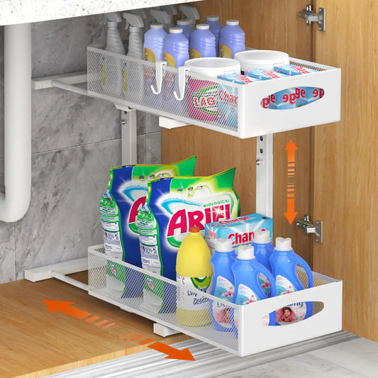 Expandable Under-Sink Organizer